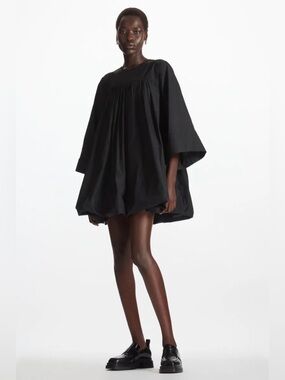 COS VOLUMINOUS A-LINE MINI DRESS